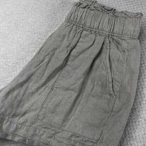 Abercrombie & Fitch Linen Blend Shorts Womens XS Casual‎ Pull On Pockets